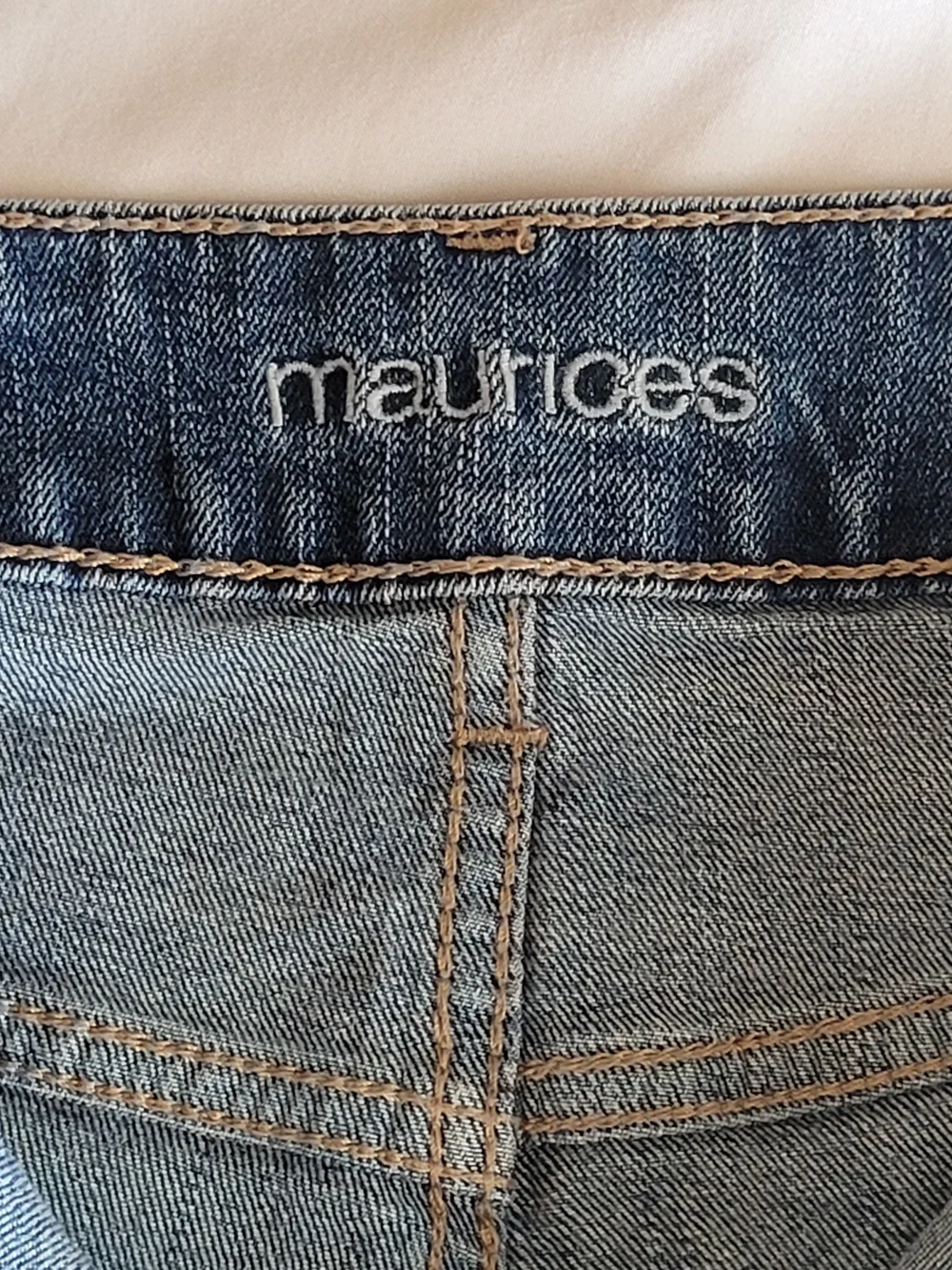 Maurices Light Wash Denim Shorts- Blue